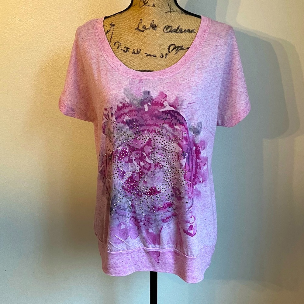 Maurices studded floral top
